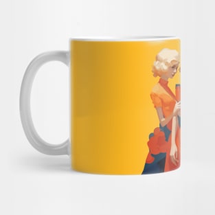 Three art deco women Mug